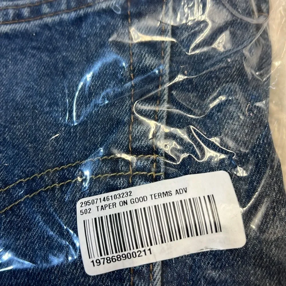 LEVIS - 502 TAPER FIT MEN'S JEANS